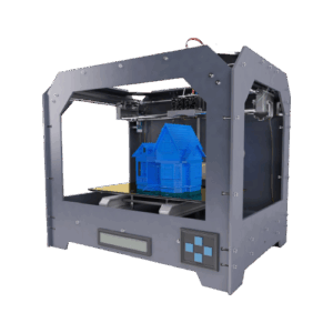 Printing blue house